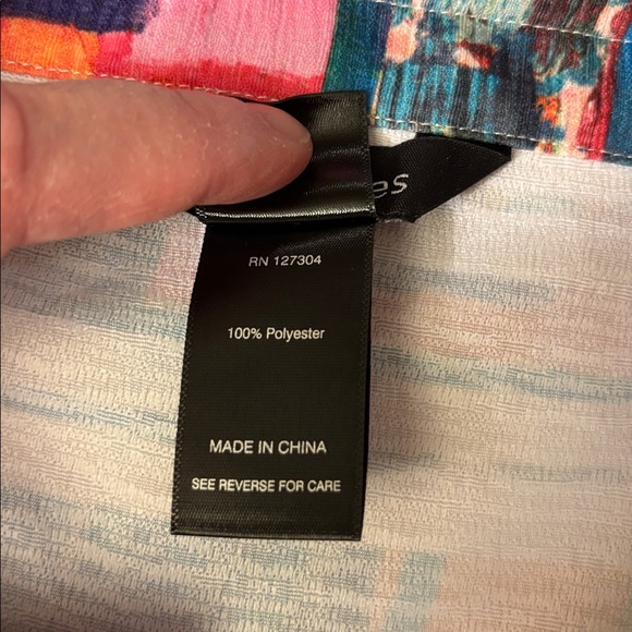 Ali Miles Multicolor Abstract Jacket - Picture 4 of 8